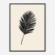 Black Palm Wall Art Print