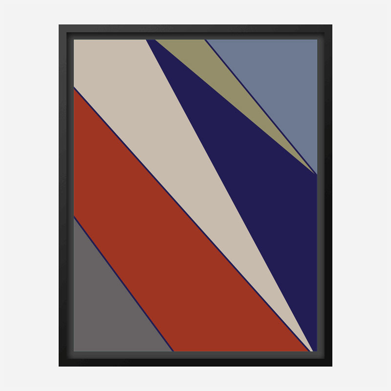 Color Blocks 05 Wall Art Print