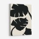 Monstera Black Wall Art Print