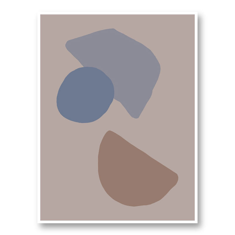 Organic Shapes 03 Wall Art Print Organic Shapes 03 Wall Art Print