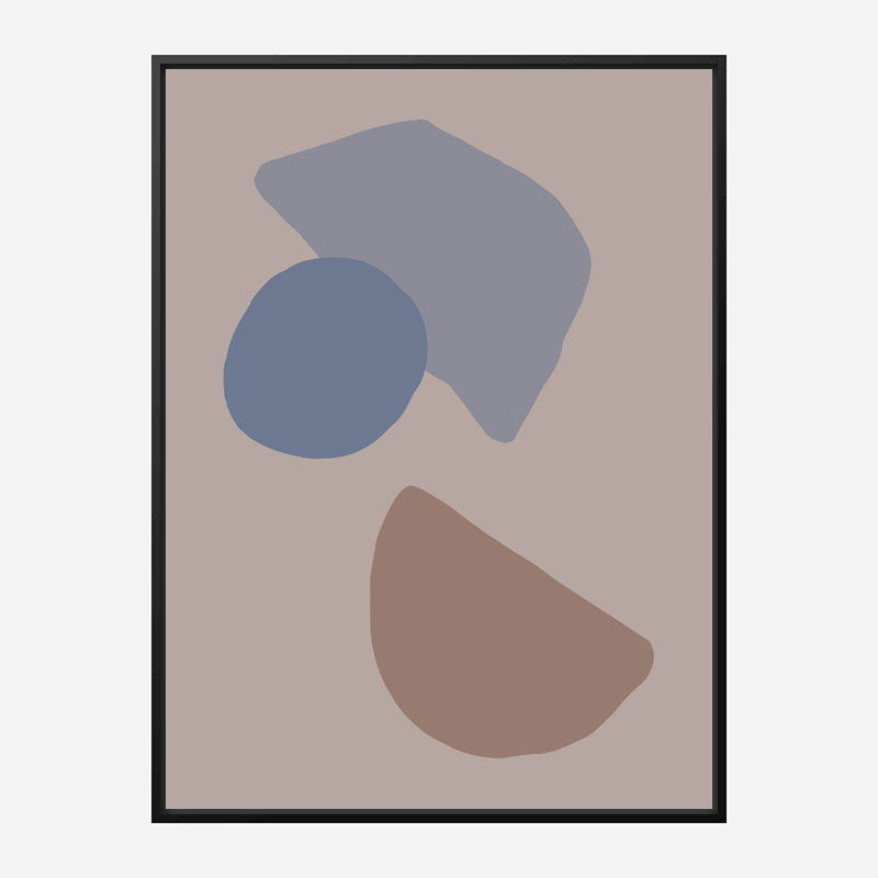 Organic Shapes 03 Wall Art Print Organic Shapes 03 Wall Art Print
