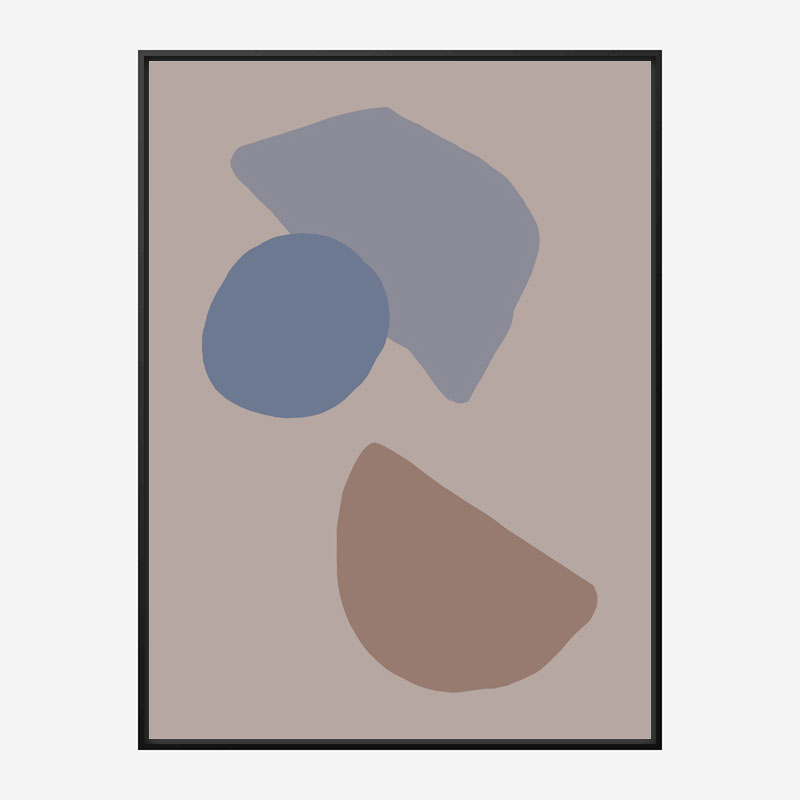 Organic Shapes 03 Wall Art Print Organic Shapes 03 Wall Art Print
