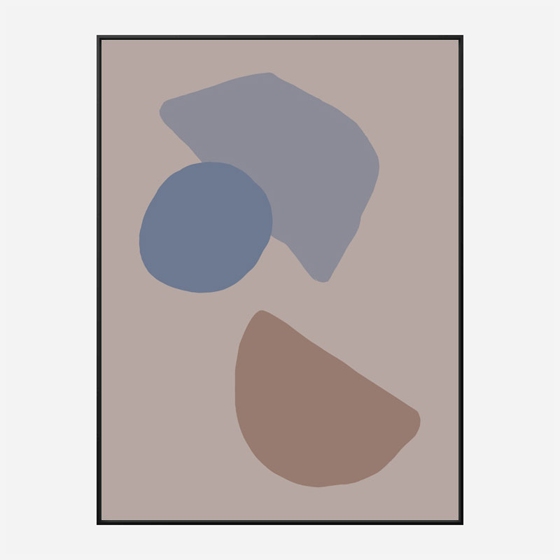 Organic Shapes 03 Wall Art Print Organic Shapes 03 Wall Art Print