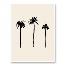 Palm Trees Wall Art Print