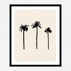 Palm Trees Wall Art Print