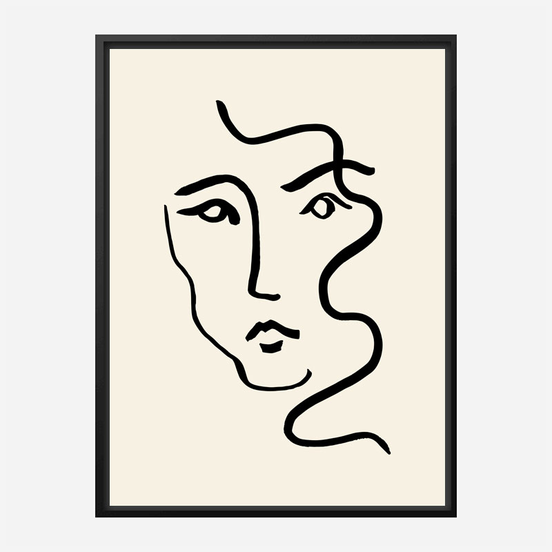 Portrait 01 Wall Art Print