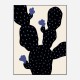 Prickly Pear Cactus Wall Art Print