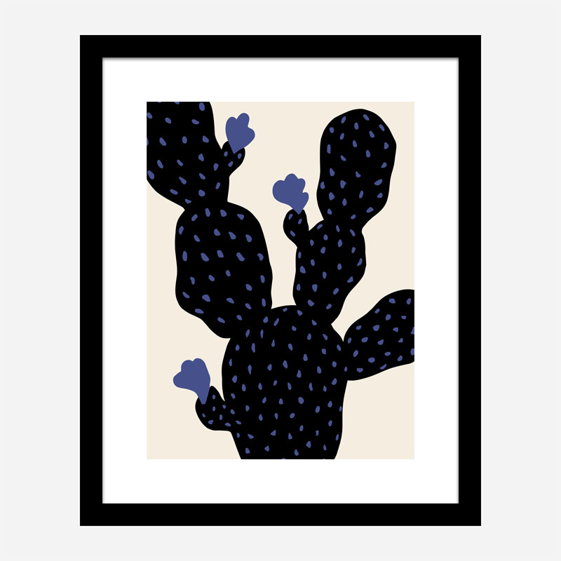 Prickly Pear Cactus Wall Art Print