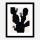 Prickly Pear Cactus Wall Art Print Prickly Pear Cactus Wall Art Print