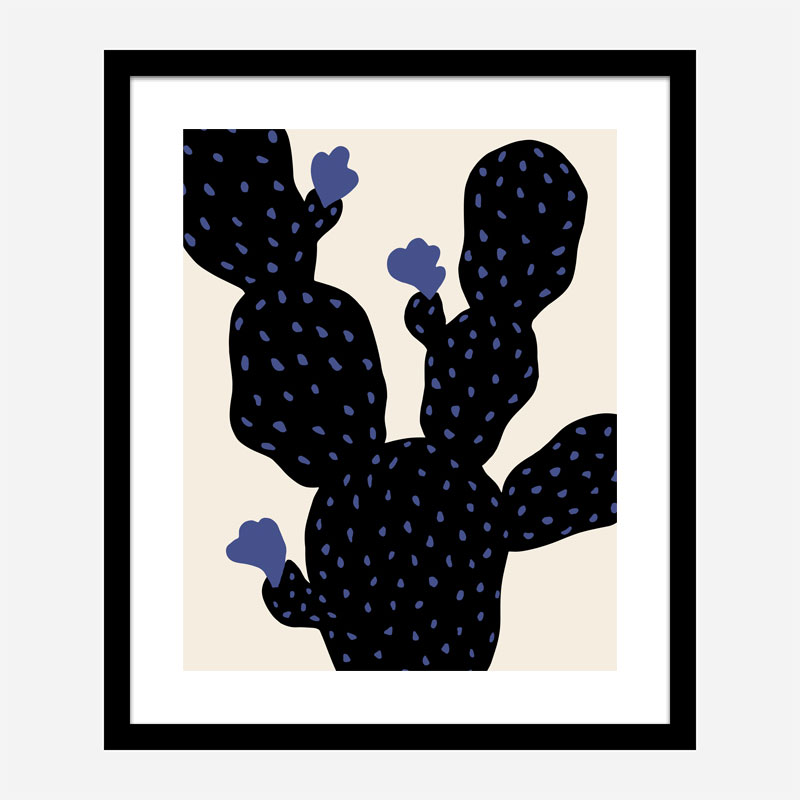 Prickly Pear Cactus Wall Art Print Prickly Pear Cactus Wall Art Print
