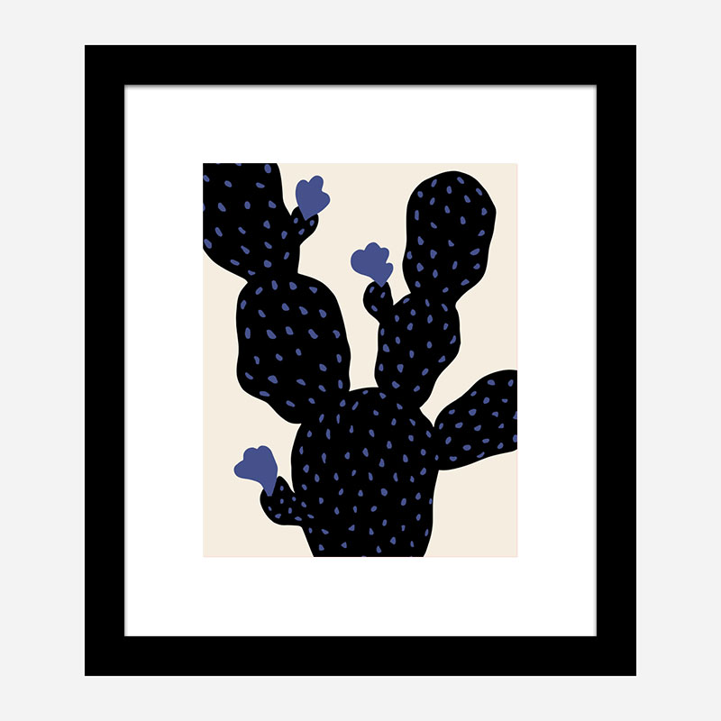 Prickly Pear Cactus Wall Art Print Prickly Pear Cactus Wall Art Print