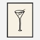 Shaken, Not Stirred Wall Art Print Shaken, Not Stirred Wall Art Print