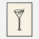 Shaken, Not Stirred Wall Art Print Shaken, Not Stirred Wall Art Print