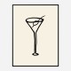Shaken, Not Stirred Wall Art Print Shaken, Not Stirred Wall Art Print
