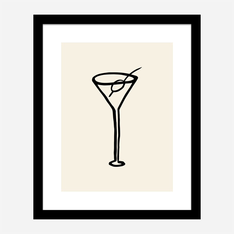 Shaken, Not Stirred Wall Art Print Shaken, Not Stirred Wall Art Print