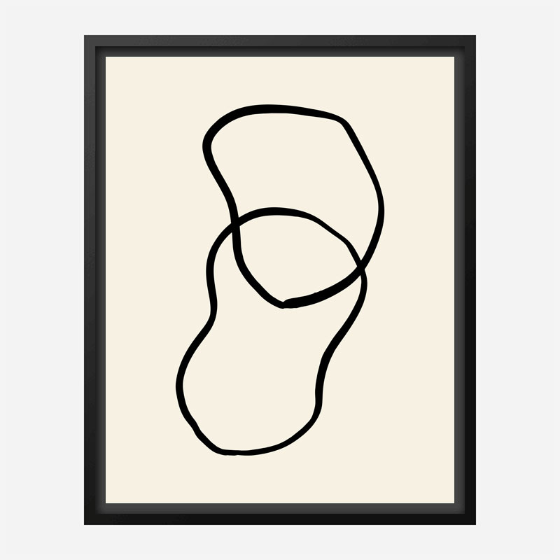 Shape 02 Wall Art Print