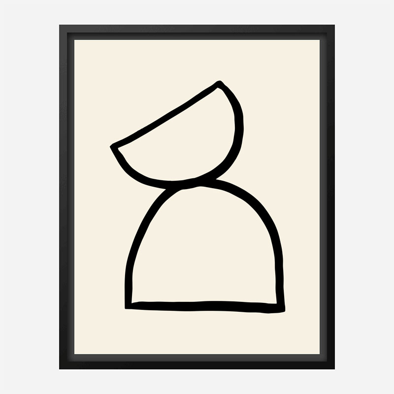 Shape 08 Wall Art Print