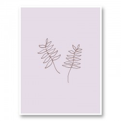 Two Twigs Wall Art Print