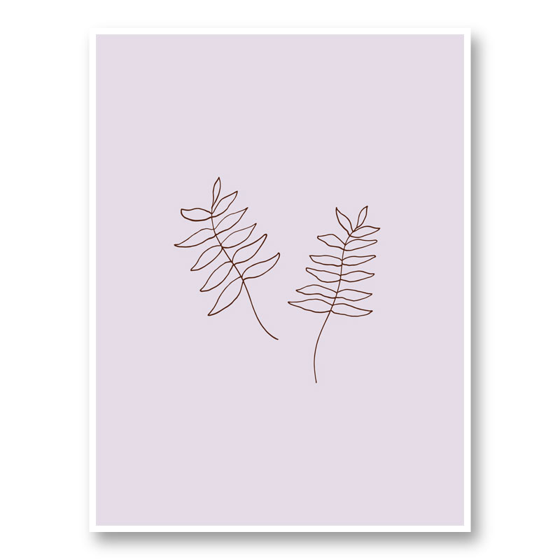 Two Twigs Wall Art Print Two Twigs Wall Art Print