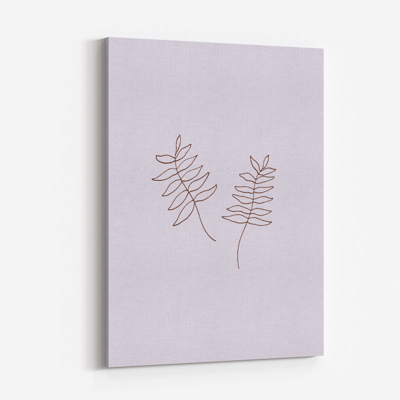 Two Twigs Wall Art Print