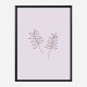 Two Twigs Wall Art Print