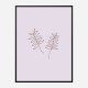 Two Twigs Wall Art Print