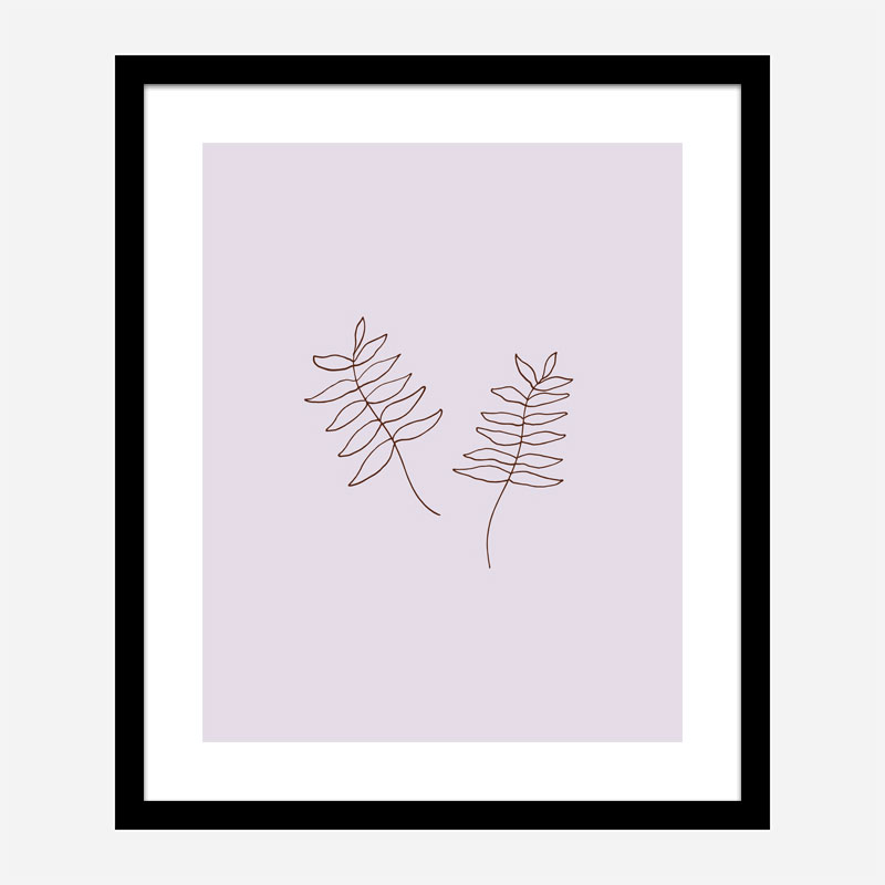 Two Twigs Wall Art Print Two Twigs Wall Art Print