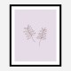 Two Twigs Wall Art Print