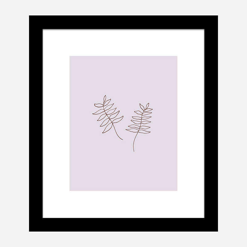 Two Twigs Wall Art Print