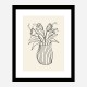 Vase Sketch Wall Art Print