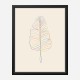 Banana Rainbow Leaf Wall Art Print