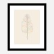 Banana Rainbow Leaf Wall Art Print