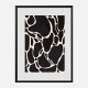 Giraffe Grey Wall Art Print Giraffe Grey Wall Art Print