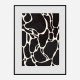 Giraffe Grey Wall Art Print Giraffe Grey Wall Art Print