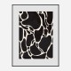 Giraffe Grey Wall Art Print Giraffe Grey Wall Art Print