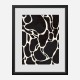 Giraffe Grey Wall Art Print Giraffe Grey Wall Art Print
