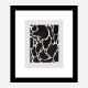 Giraffe Grey Wall Art Print Giraffe Grey Wall Art Print