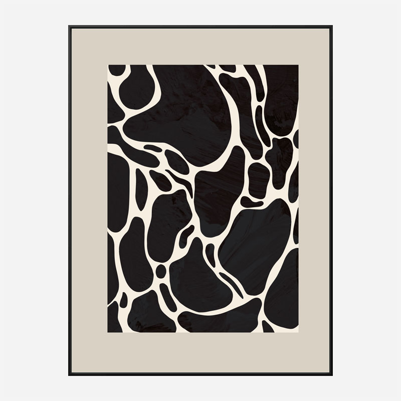 Giraffe Sand Wall Art Print Giraffe Sand Wall Art Print