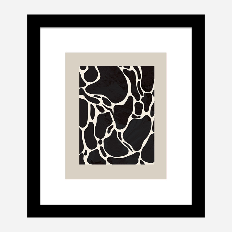 Giraffe Sand Wall Art Print Giraffe Sand Wall Art Print