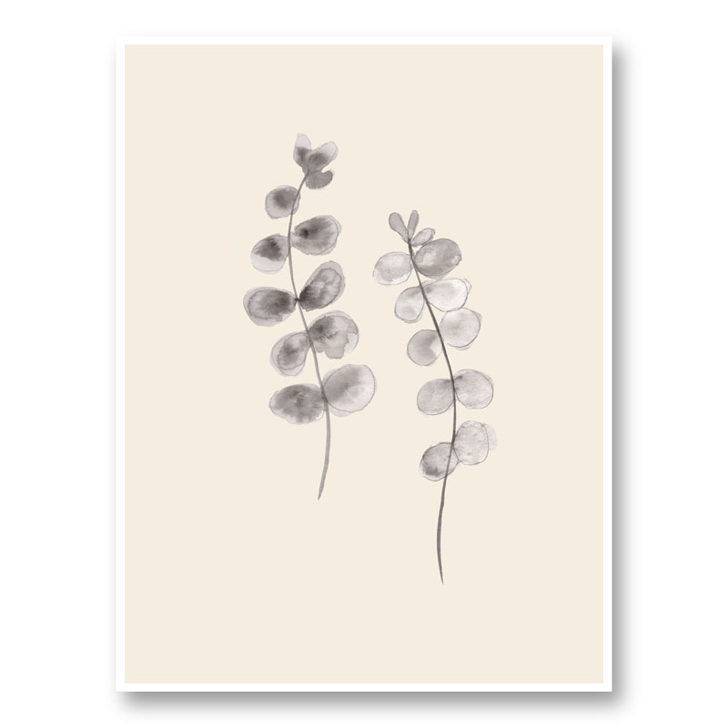 Eucalyptus Twigs Wall Art Print Eucalyptus Twigs Wall Art Print