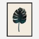 Monstera Marble Green Wall Art Print Monstera Marble Green Wall Art Print