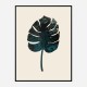 Monstera Marble Green Wall Art Print Monstera Marble Green Wall Art Print