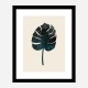 Monstera Marble Green Wall Art Print Monstera Marble Green Wall Art Print