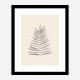 Palm Leaf Ink Wall Art Print Palm Leaf Ink Wall Art Print