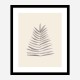 Palm Leaf Ink Wall Art Print Palm Leaf Ink Wall Art Print