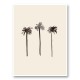 Palm Trees Ink Wall Art Print