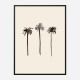 Palm Trees Ink Wall Art Print