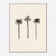 Palm Trees Ink Wall Art Print