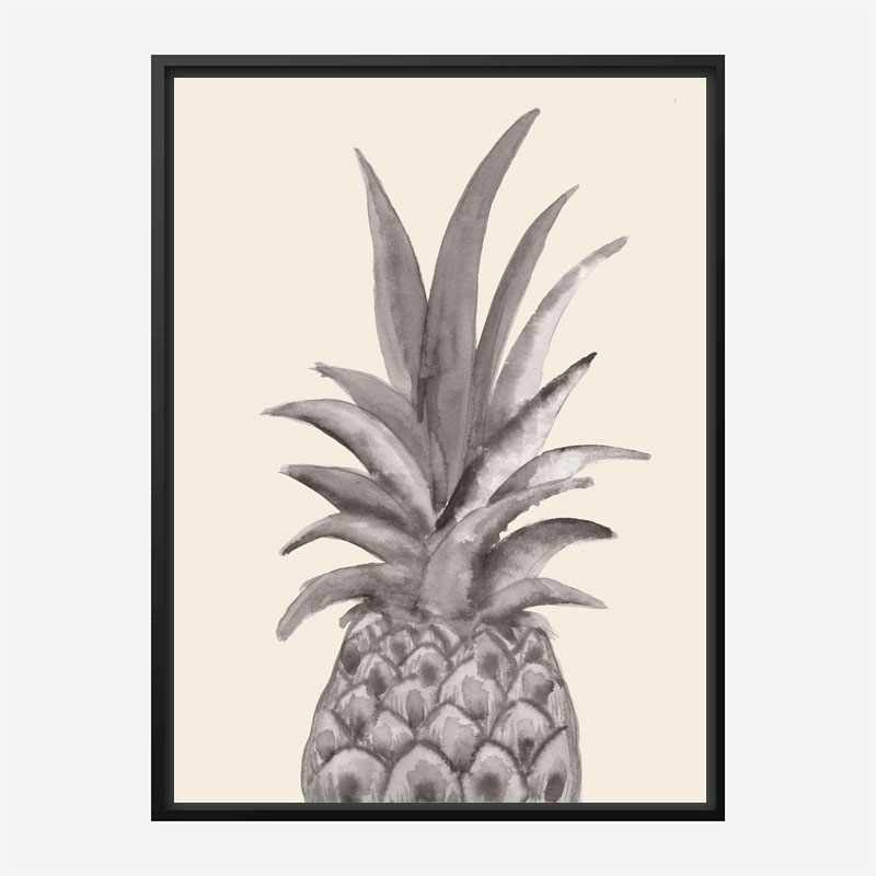 Ink Pineapple Wall Art Print Ink Pineapple Wall Art Print