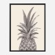 Ink Pineapple Wall Art Print Ink Pineapple Wall Art Print